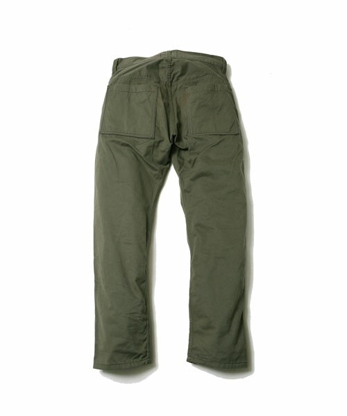 VIRGOwearworks（ヴァルゴウェアワークス）の「MOUNTAIN BAKER PANTS ベイカーパンツ（パンツ・メンズ・OLIVE/BLACK・2/3/4）」の4枚目の写真