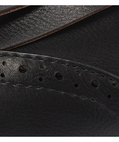 mysty woman（ミスティウーマン）の「タッセル付フラットシューズ（シューズ・レディース・オフホワイト/ブラック/ブラック系・M/L）」の12枚目の写真