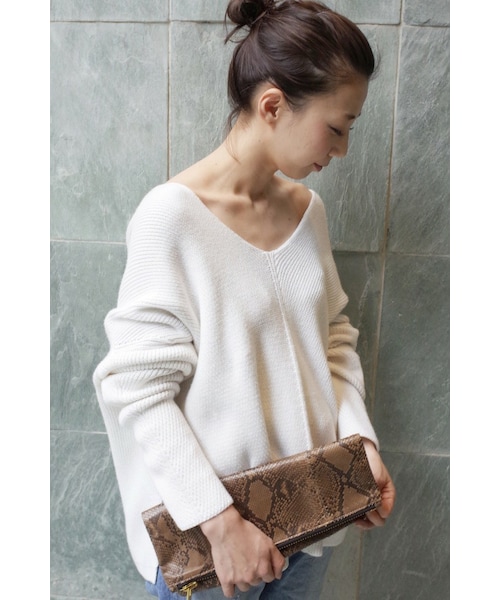 DEUXIEME CLASSE - DeuxiemeClasse ♢ トルファンカシミヤ混 N/Sアゼニット Deuxieme Classe（ドゥーズィエムクラス）の「《予約》WEB限定