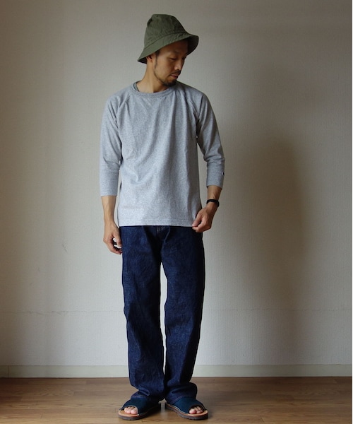 FOB FACTORY(エフオービーファクトリー)の「F.O.B エフオービーファクトリー F1147 WIDE DENIM 5PKT ワイドデニム 5ポケット OW ワンウォッシュ(デニムパンツ・メンズ・その他)」の6枚目の写真