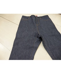 ato アトウ サルエルパンツ ブラック サイズ46 ato】STRETCH DENIM SARROUEL PANTS - BLACK | 公式通販サイト