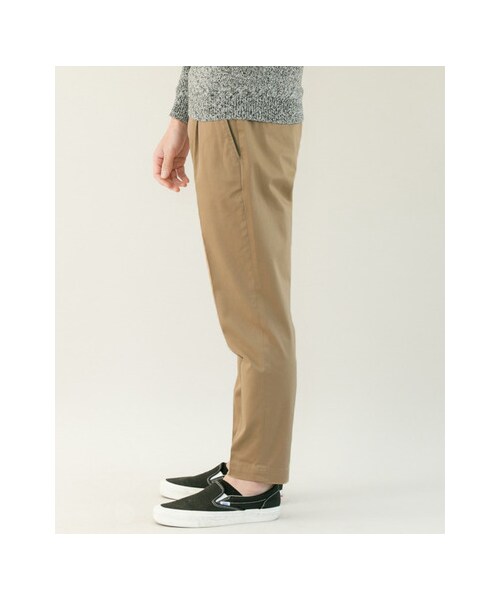 URBAN RESEARCH（アーバンリサーチ）の「PeruvianPimaタックチノパンツ（パンツ・メンズ・Beige/Black・M/L）」の8枚目の写真