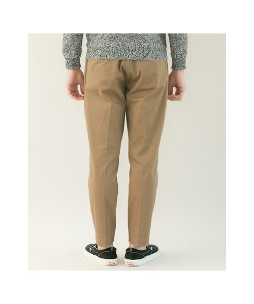 URBAN RESEARCH（アーバンリサーチ）の「PeruvianPimaタックチノパンツ（パンツ・メンズ・Beige/Black・M/L）」の9枚目の写真