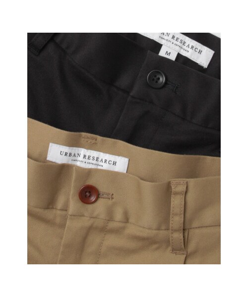 URBAN RESEARCH（アーバンリサーチ）の「PeruvianPimaタックチノパンツ（パンツ・メンズ・Beige/Black・M/L）」の17枚目の写真