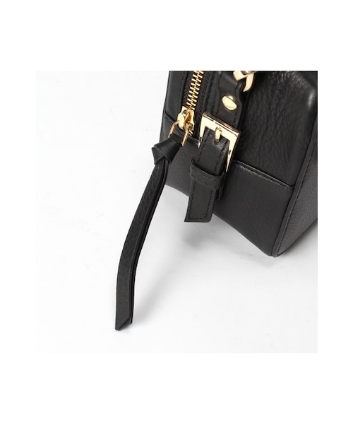 La TOTALITE（ラトータリテ）の「Le vernis トップリボンポシェット（バッグ・ブラック/ピンク・フリー）」の12枚目の写真