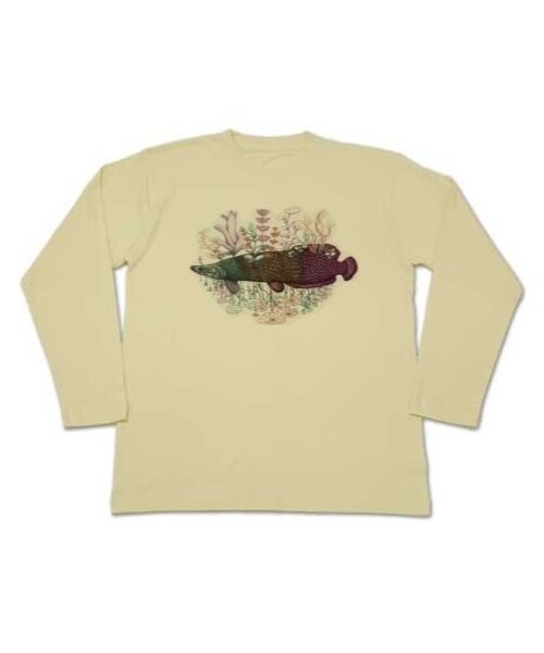 STORES.jp(ストアーズドットジェーピー)の「【ピラルクー】メンズロングTシャツ(Tシャツ/カットソー・メンズ・その他)」の2枚目の写真