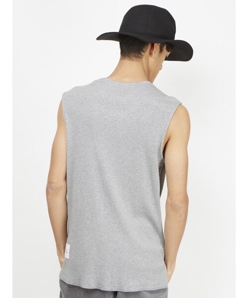 WHIZLIMITED（ウィズリミテッド）の「NO SLEEVE（トップス・WHT/H.GRY/NAV/BLK・M/L/XL）」の5枚目の写真