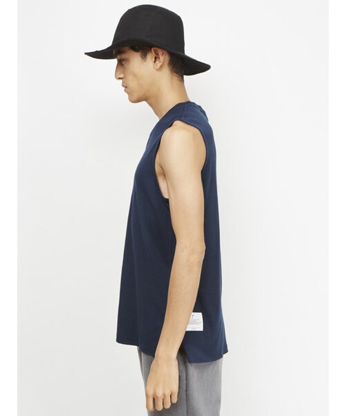 WHIZLIMITED（ウィズリミテッド）の「NO SLEEVE（トップス・WHT/H.GRY/NAV/BLK・M/L/XL）」の9枚目の写真