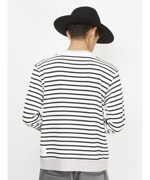 WHIZLIMITED（ウィズリミテッド）の「COMB BORDER（トップス・WHT/NAV/BLK・M/L/XL）」の2枚目の写真