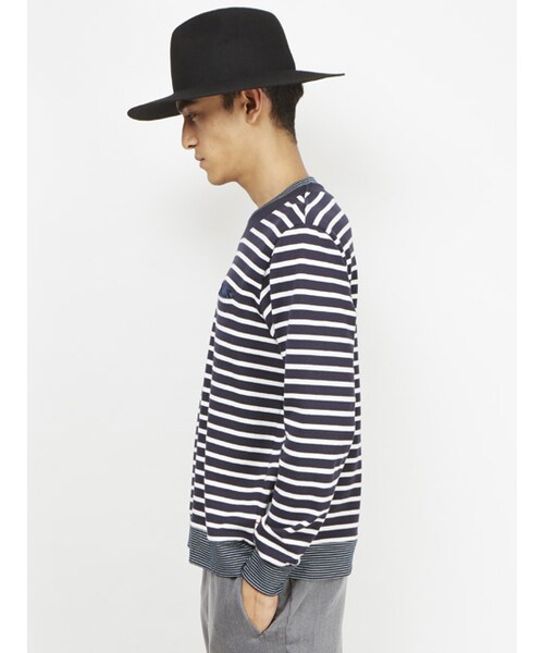 WHIZLIMITED（ウィズリミテッド）の「COMB BORDER（トップス・WHT/NAV/BLK・M/L/XL）」の7枚目の写真