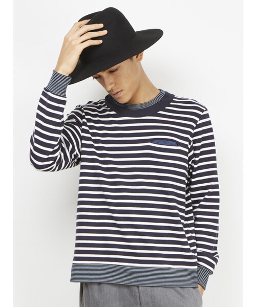 WHIZLIMITED（ウィズリミテッド）の「COMB BORDER（トップス・WHT/NAV/BLK・M/L/XL）」の5枚目の写真