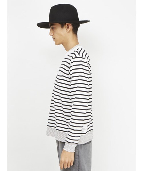 WHIZLIMITED（ウィズリミテッド）の「COMB BORDER（トップス・WHT/NAV/BLK・M/L/XL）」の3枚目の写真