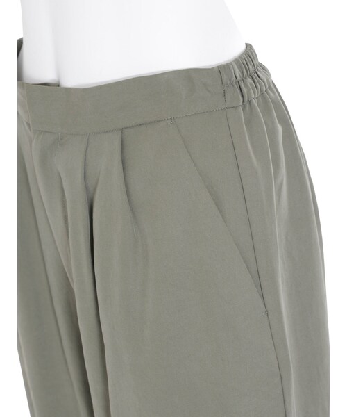 Ungrid（アングリッド）の「テンセルミドル丈パンツ（パンツ・レディース・オフホワイト/カーキ/キャメル・F）」の12枚目の写真