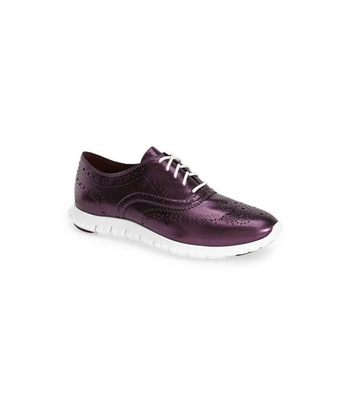 COLE HAAN（コールハーン）の「Cole Haan 'ZeroGrand' Perforated Wingtip (Women) (Nordstrom Exclusive)（スニーカー・レディース・Blue/Gray/Purple・Regular 10 B/Regular 10.5 B/Regular 11 B/Regular 5 B/Regular 5.5 B/Regular 6 B/Regular 6.5 B/Regular 7 B/Regular 7.5 B/Regular 8 B/Regular 8.5 B/Regular 9 B/Regular 9.5 B）」の3枚目の写真
