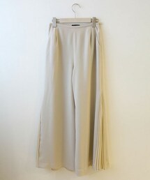 AULA | AULA　サイドプリーツパーツパンツ(その他パンツ)