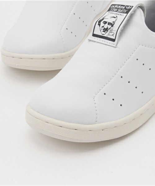 adidas（アディダス）の「ベビー キッズ アディダス スタンスミス スリッポン adidas STAN SMITH 360 I S75223（スニーカー・キッズ・ホワイト・13cm/16cm/14cm/15cm/11cm）」の6枚目の写真