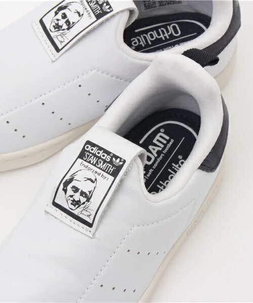 adidas（アディダス）の「ベビー キッズ アディダス スタンスミス スリッポン adidas STAN SMITH 360 I S75223（スニーカー・キッズ・ホワイト・13cm/16cm/14cm/15cm/11cm）」の7枚目の写真