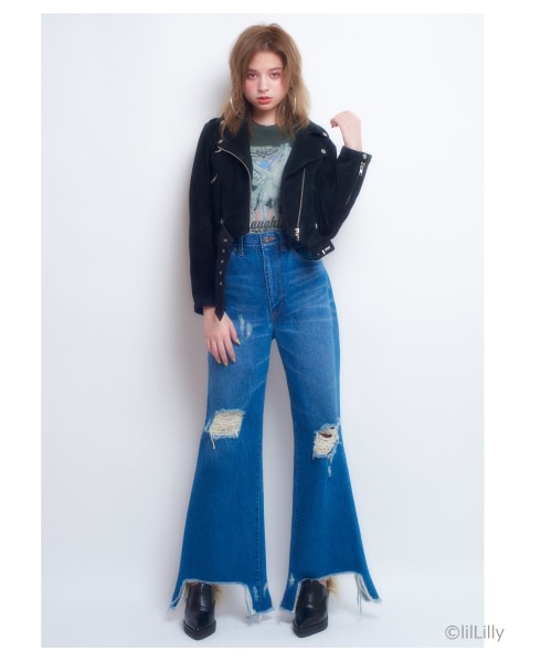 lilLilly レザージャケット lilLilly レザージャケット