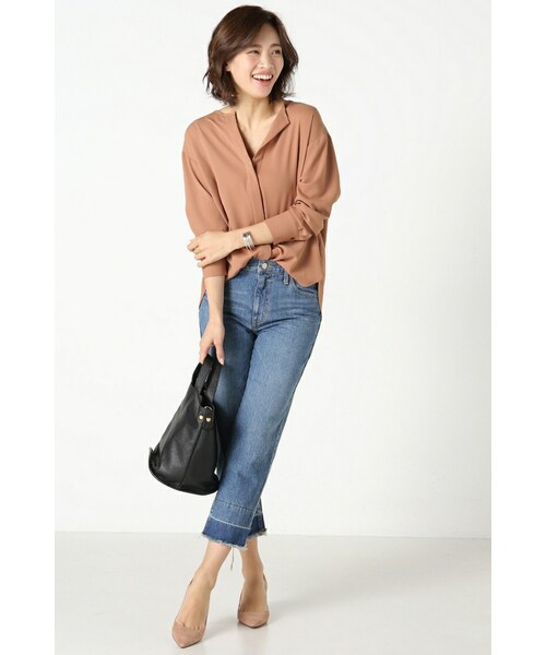 IENA Wジョーゼットブラウス IENA（イエナ）の「ダブルジョーゼットブラウス（）」 - WEAR