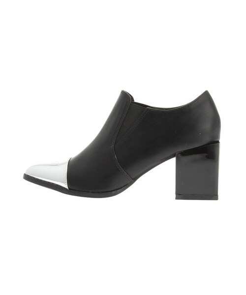 MURUA（ムルーア）の「【SHOES】メタルミドルブーツ（シューズ・レディース・ブラック/シルバー・35/36/37）」の3枚目の写真