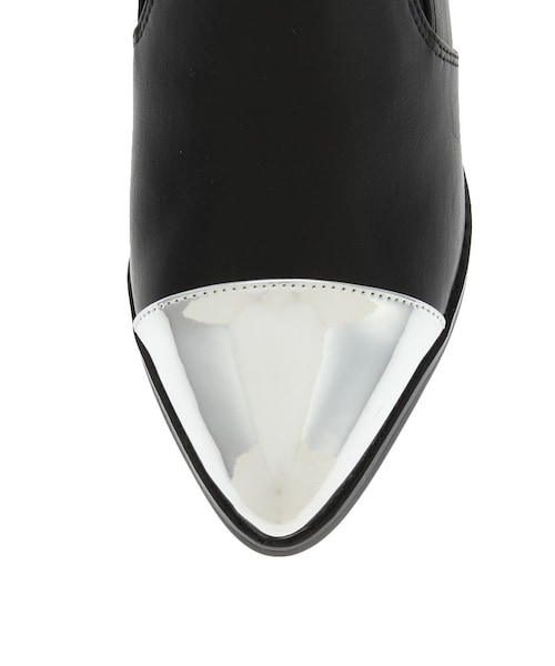 MURUA（ムルーア）の「【SHOES】メタルミドルブーツ（シューズ・レディース・ブラック/シルバー・35/36/37）」の12枚目の写真