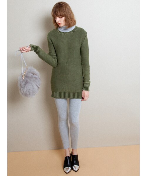 MURUA（ムルーア）の「【SHOES】メタルミドルブーツ（シューズ・レディース・ブラック/シルバー・35/36/37）」の5枚目の写真