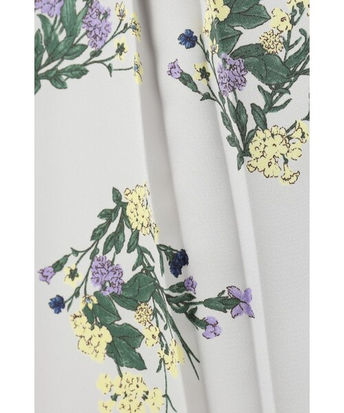 La TOTALITE(ラトータリテ)の「ブーケフラワータックスカート(スカート・グレーB/ネイビー・36/38)」の13枚目の写真