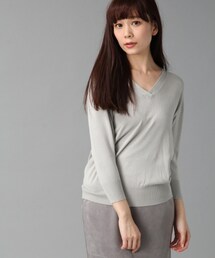 BLISS POINT | 16SSDRVネック7分袖(トップス)