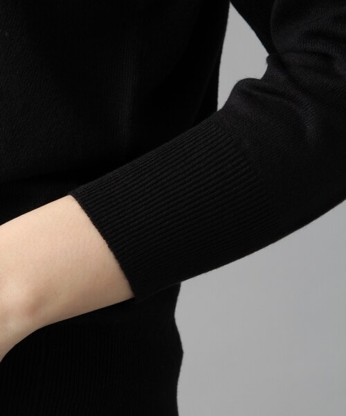 BLISS POINT(ブリスポイント)の「16SSDRVネック7分袖(トップス・レディース・ホワイト/ブラック/ライトグレー/オレンジ/ベージュ/グリーン・M/L)」の12枚目の写真