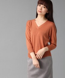 BLISS POINT | 16SSDRVネック7分袖(トップス)