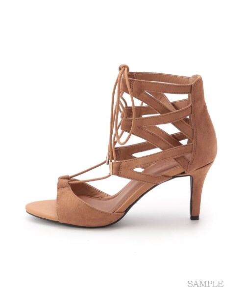 Mila Owen（ミラオーウェン）の「グラディエーターサンダル（サンダル・レディース・BEG/WINE/BLK・36/37/38）」の7枚目の写真