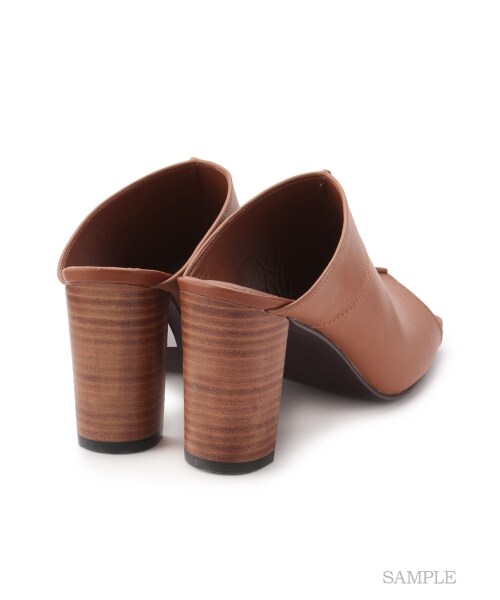 Mila Owen(ミラオーウェン)の「ミュール(サンダル・レディース・BEG/CML/BLK・36/37/38)」の6枚目の写真