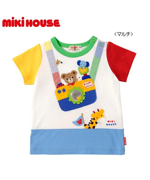 MIKI HOUSE（ミキハウス）の「【ミキハウス】プッチー☆カメラモチーフ 