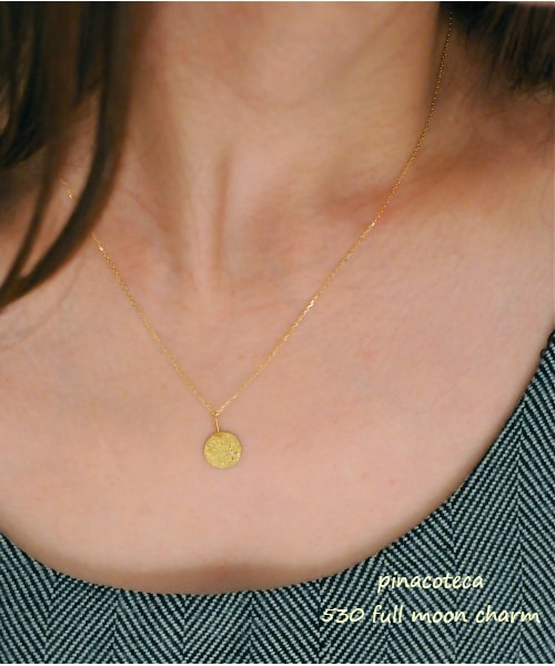 pinacoteca（ピナコテーカ）の「ピナコテーカ 530 フルムーン 満月 チャーム（チャーム・レディース・ゴールド・Free）」の4枚目の写真