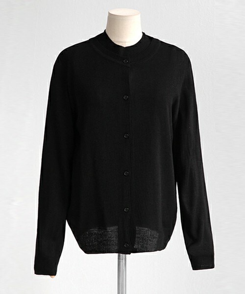 DHOLIC(ディーホリック)の「ハイネックスリーブレスニット&ニットカーディガンSET(ニット/セーター・レディース・ライトブルー/ピンク/ホワイトアイボリー/ブラック/グレー・FREE)」の3枚目の写真