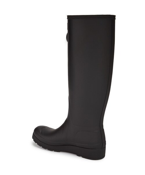 HUNTER（ハンター）の「Hunter 'Original Tall- Wedge' Rain Boot (Women)（ブーツ・レディース・Black・Regular 10 M/Regular 5 M/Regular 6 M/Regular 7 M/Regular 8 M/Regular 9 M）」の4枚目の写真