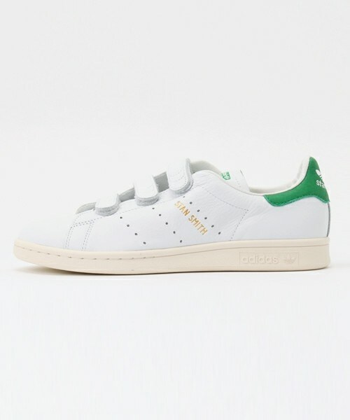 adidas Originals（アディダスオリジナルス）の「adidas スタンスミス ベルクロ/STAN SMITH CF（スニーカー・レディース・グリーン・23/23.5/24/24.5）」の2枚目の写真