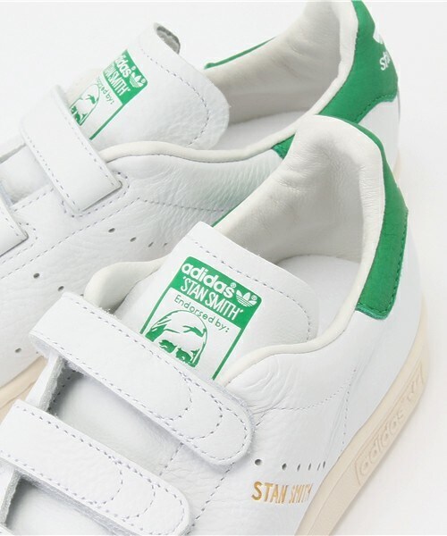 adidas Originals（アディダスオリジナルス）の「adidas スタンスミス ベルクロ/STAN SMITH CF（スニーカー・レディース・グリーン・23/23.5/24/24.5）」の8枚目の写真