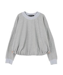 mercibeaucoup, | メルシーボークー、 / Ｂ：しまテレコカット / カットソー(トップス)