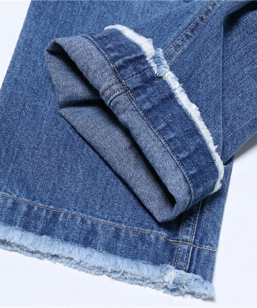 WORLD WORKERS（ワールドワーカーズ）の「【WORLD WORKERS】サルエルデニム/JAPAN MADE（デニムパンツ・メンズ・ブルー/ライトブルー・MEDIUM/LARGE）」の11枚目の写真