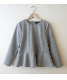 DOLLY SEAN | dolly-sean ストレッチ切り替え setup　top(シャツ/ブラウス)