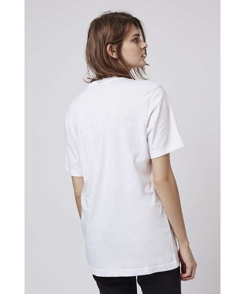 adidas（アディダス）の「Adidas originals Trefoil tee（Tシャツ/カットソー・レディース・White・XS/S/M/L）」の2枚目の写真