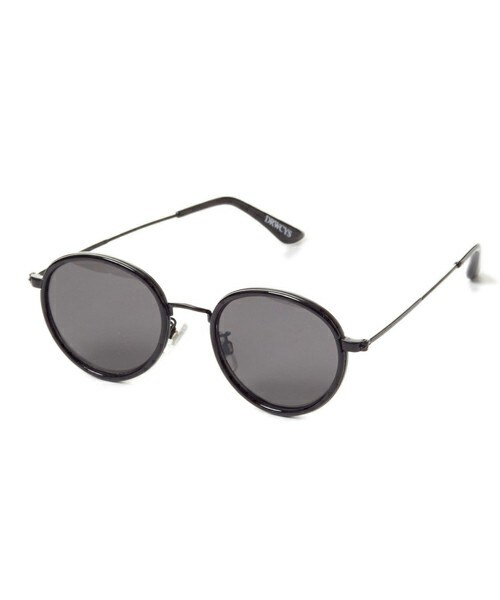 DRWCYS（ドロシーズ）の「ラウンドサングラス（サングラス・レディース・ゴールド/ブラック・FREE）」の2枚目の写真