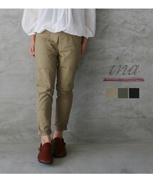 ina- | Ina ストレッチスキニーパンツ(チノパンツ)