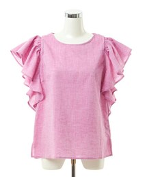 DRWCYS | カラーシャンブレー2WAYブラウス(シャツ/ブラウス)