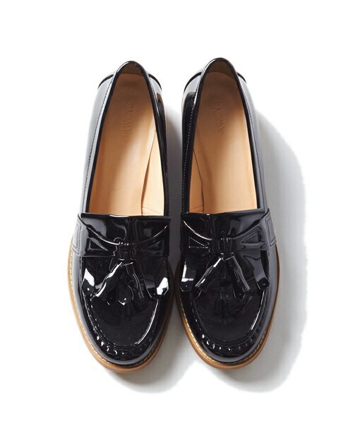 DRWCYS（ドロシーズ）の「エナメルローファー（その他シューズ・レディース・シルバー/ブラック/ホワイト・M/L）」の3枚目の写真