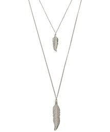 FOREVER 21 | FOREVER 21 Feather Layered Necklace(ネックレス)