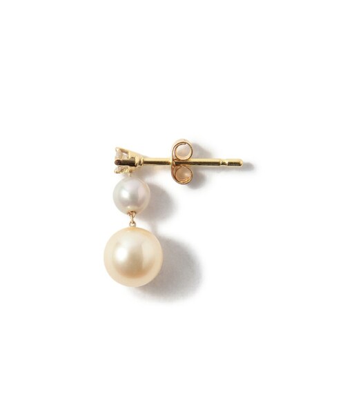 ブランド公式通販サイト sweet pea パールandダイヤモンド片耳ピアス アクセサリー