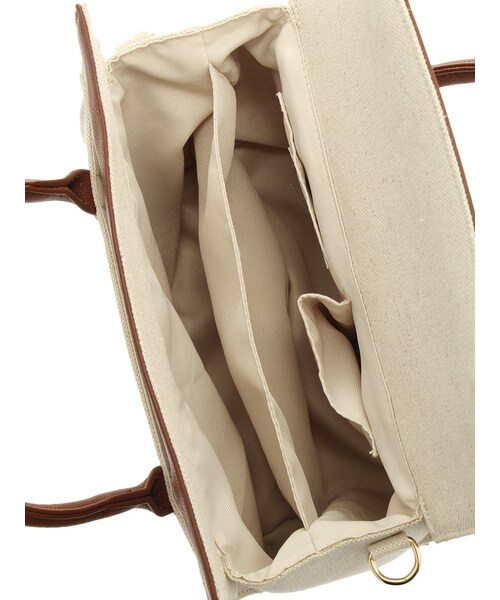 MERCURYDUO(マーキュリーデュオ)の「【GDS】 異素材スクエア2way BAG(バッグ・レディース・ブラック/ブラウン・F)」の7枚目の写真