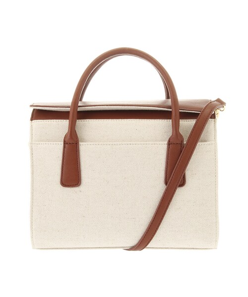 MERCURYDUO(マーキュリーデュオ)の「【GDS】 異素材スクエア2way BAG(バッグ・レディース・ブラック/ブラウン・F)」の2枚目の写真